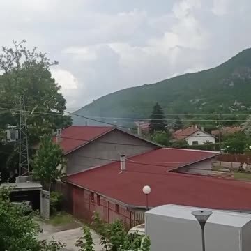 Cannon shots are most likely heard in Zvečan, Serbia