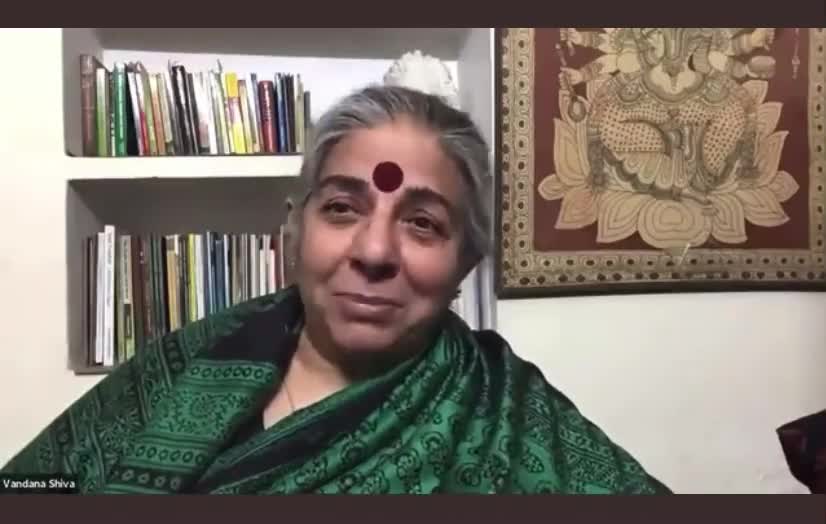 “If ever there was a time for humanity to wake up, now is the time.” Vandana Shiva