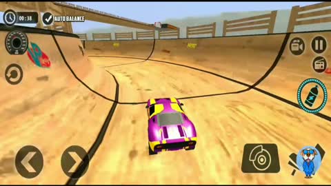 Impossible Car Tracks 3D Update - Mega Ramp Mode - Android Gameplay