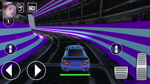 Sportsman car stunt - Tricky Ramps Superhero Spider Stunts Car Game