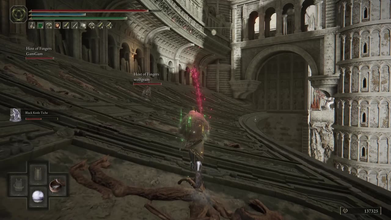 Elden Ring- Gam Gam said he flew.