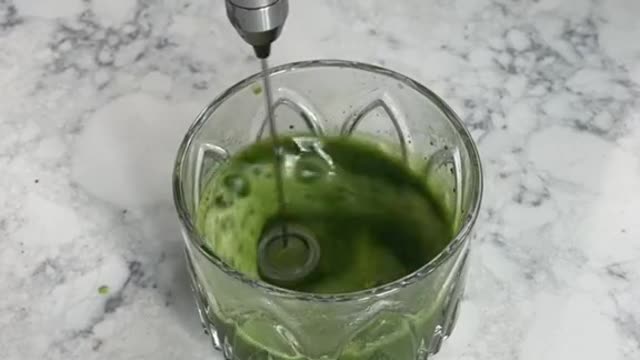 How about the green drink?