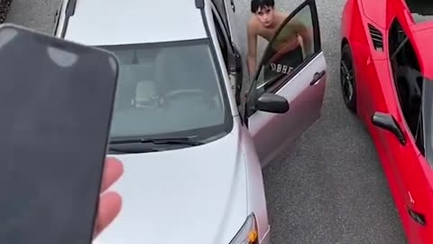 He broke our car