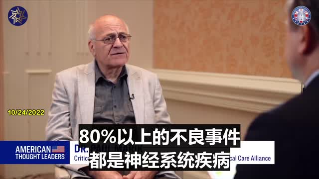 保羅•馬裏克醫生：超過80%的新冠疫苗引起的後遺症是神經系統疾病