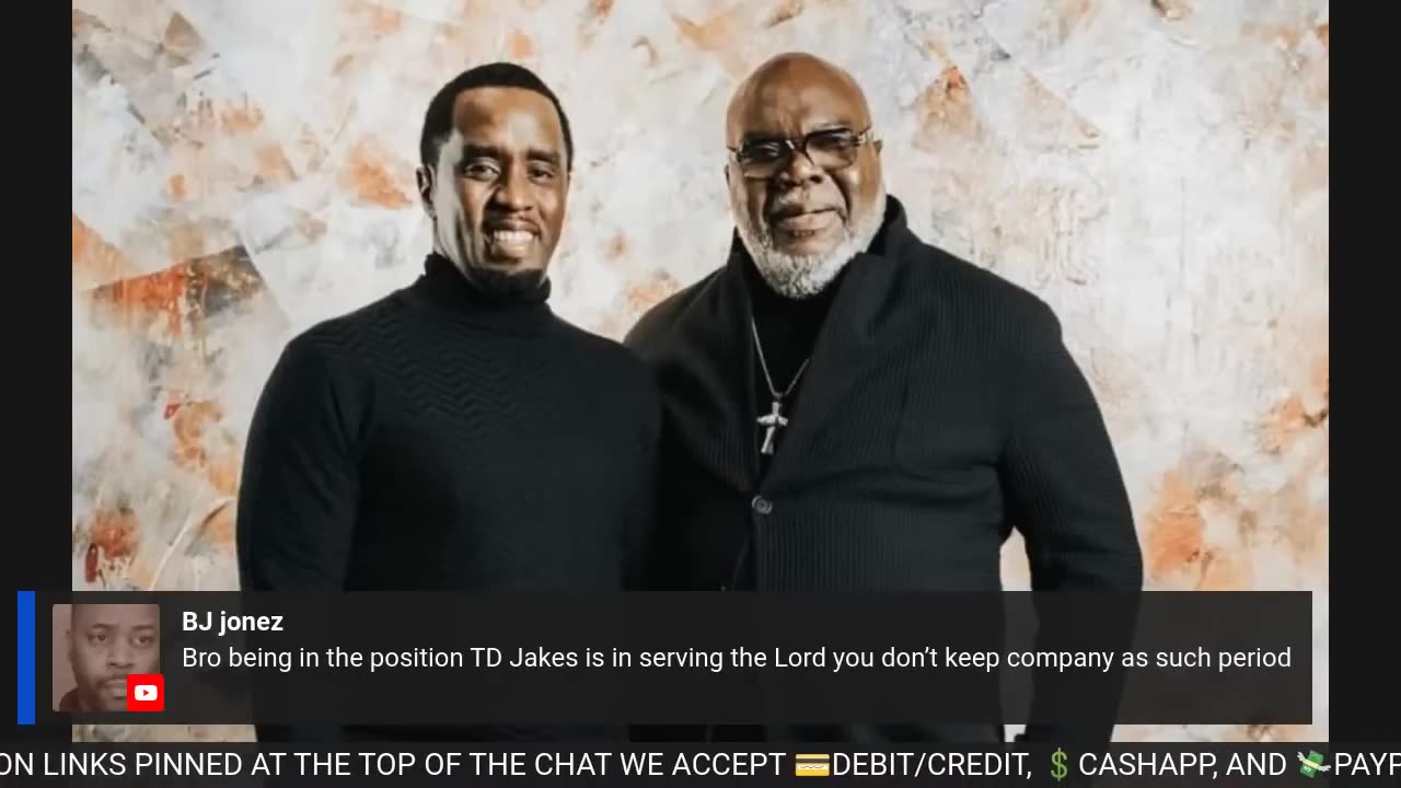 🔴BISHOP T.D JAKES HIT WITH ACCUSATIONS INVOLVING P DIDDY!