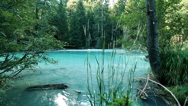 River Lake Waterfalls Water Mountains Landscape