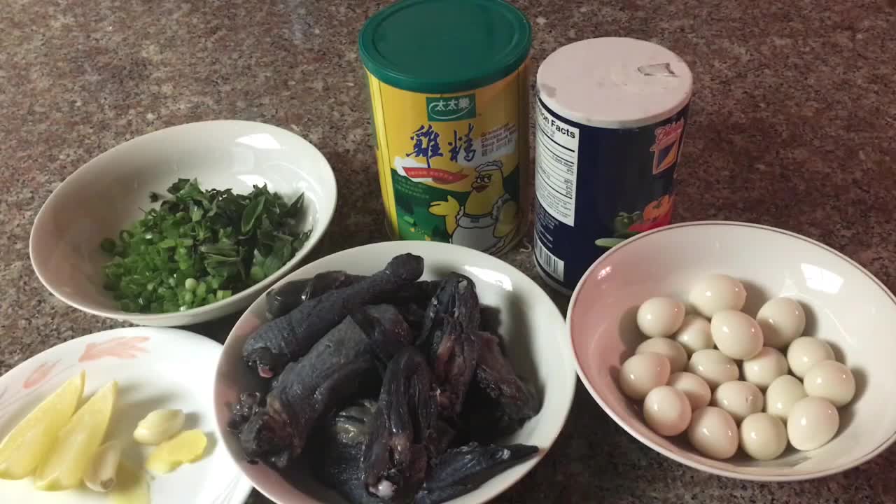 Easy Asian Black Chicken Soup Recipe [Cambodian Food]