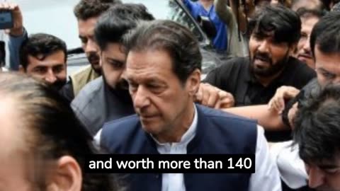 Pakistan court sentences ex-PM Imran Khan to 3 years in prison