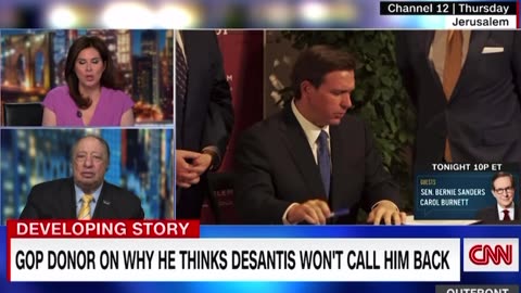 DeSantis doesn’t return calls and has bad people skills, with Trump there was no war and