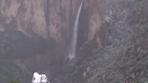 Nevadas en el norte de los estados de Sonora y Chihuahua.