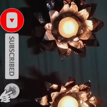 tea light decoration idea for #Valentine's day diy #craft home decoration idea