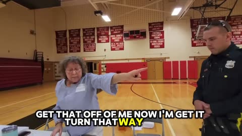 Election Officials Go HANDS ON With Journalist & Try To Prevent Him From Voting!
