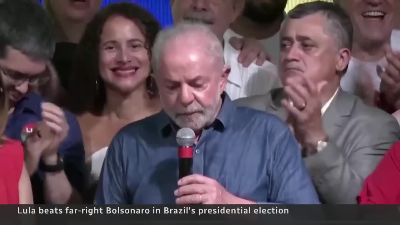 Lula wins Brazil’s presidential election, ousting incumbent Bolsonaro