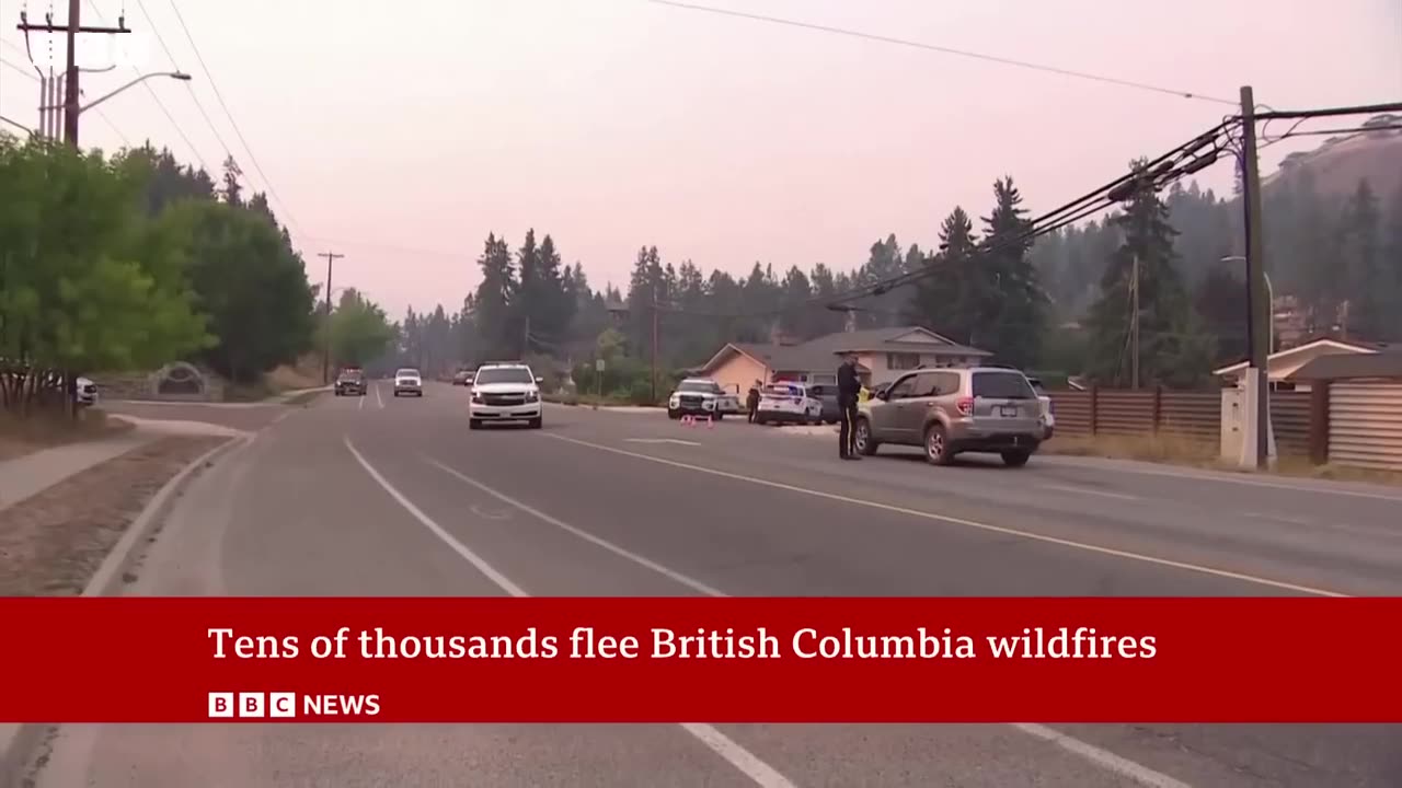 Breaking: Structures Lost in West Kelowna as New Canada Wildfires Force Mass Evacuations