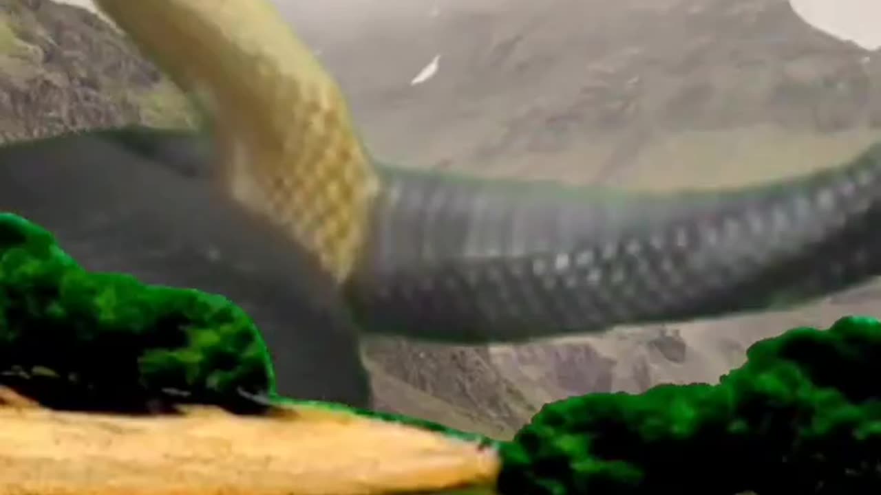 See how snakes honor love - 2023 new funny video #shorts #viral