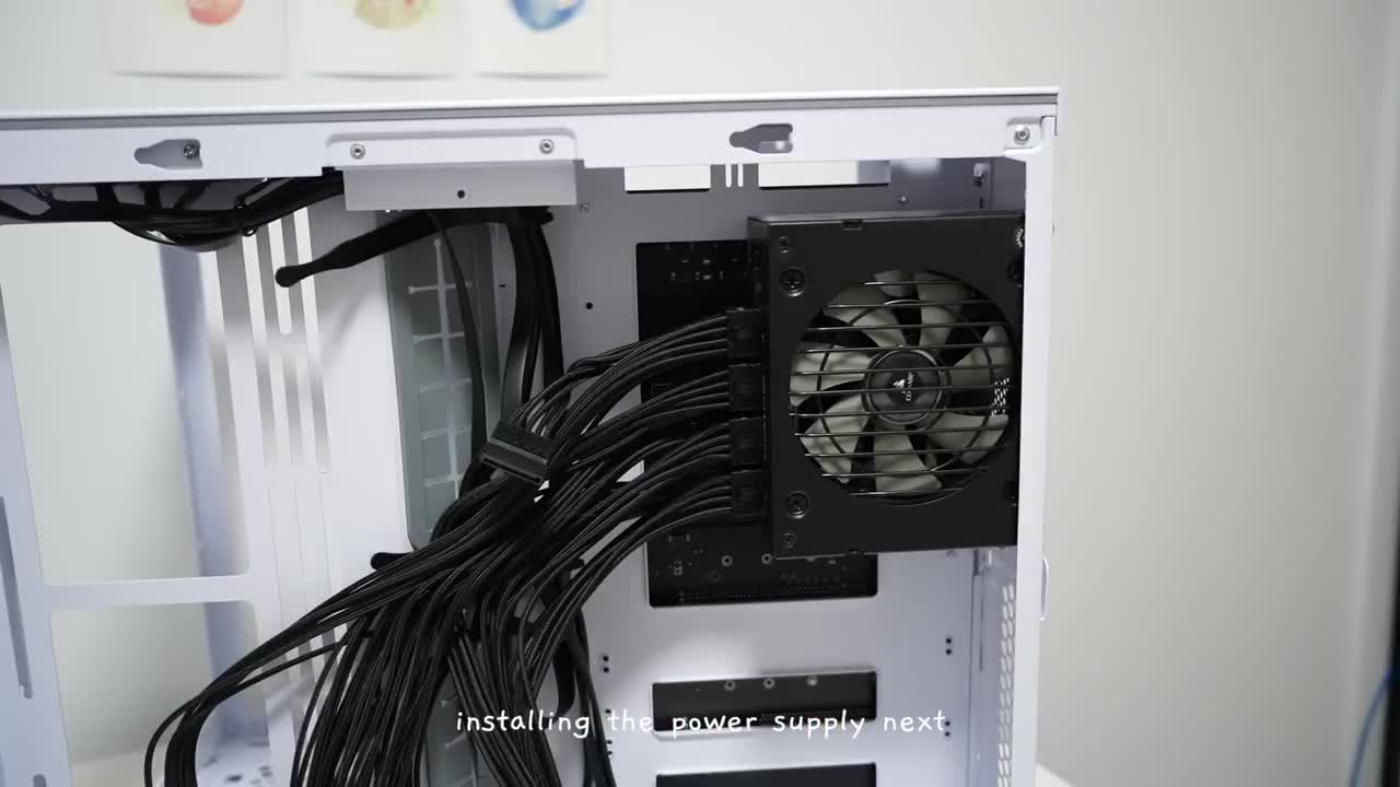 constructing my first computer with a white aesthetic, a lian li 011 mini, and a rtx 3070