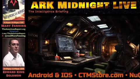 Ark Midnight live -Beyond the Data- General Mac, General Vallely & Mary Fanning