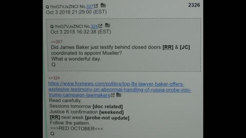 HUGE '17' PROOF ??? Let's look back at James Baker April 28 2020