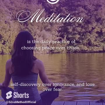Meditation: Your key to happiness and fulfillment.