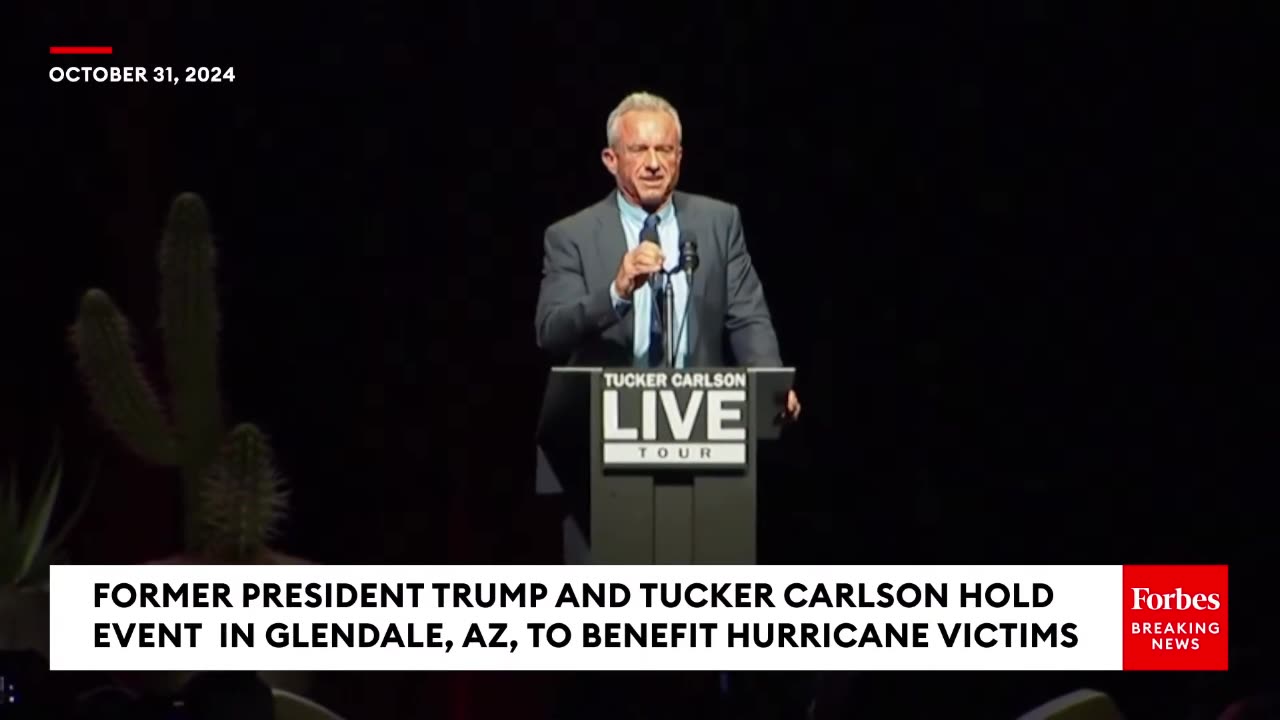 RFK Jr at Glendale, AZ - October 31, 2024