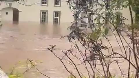 More video footage Heavy floods due to extreme rain fall in the Midleton town of Cork, Ireland