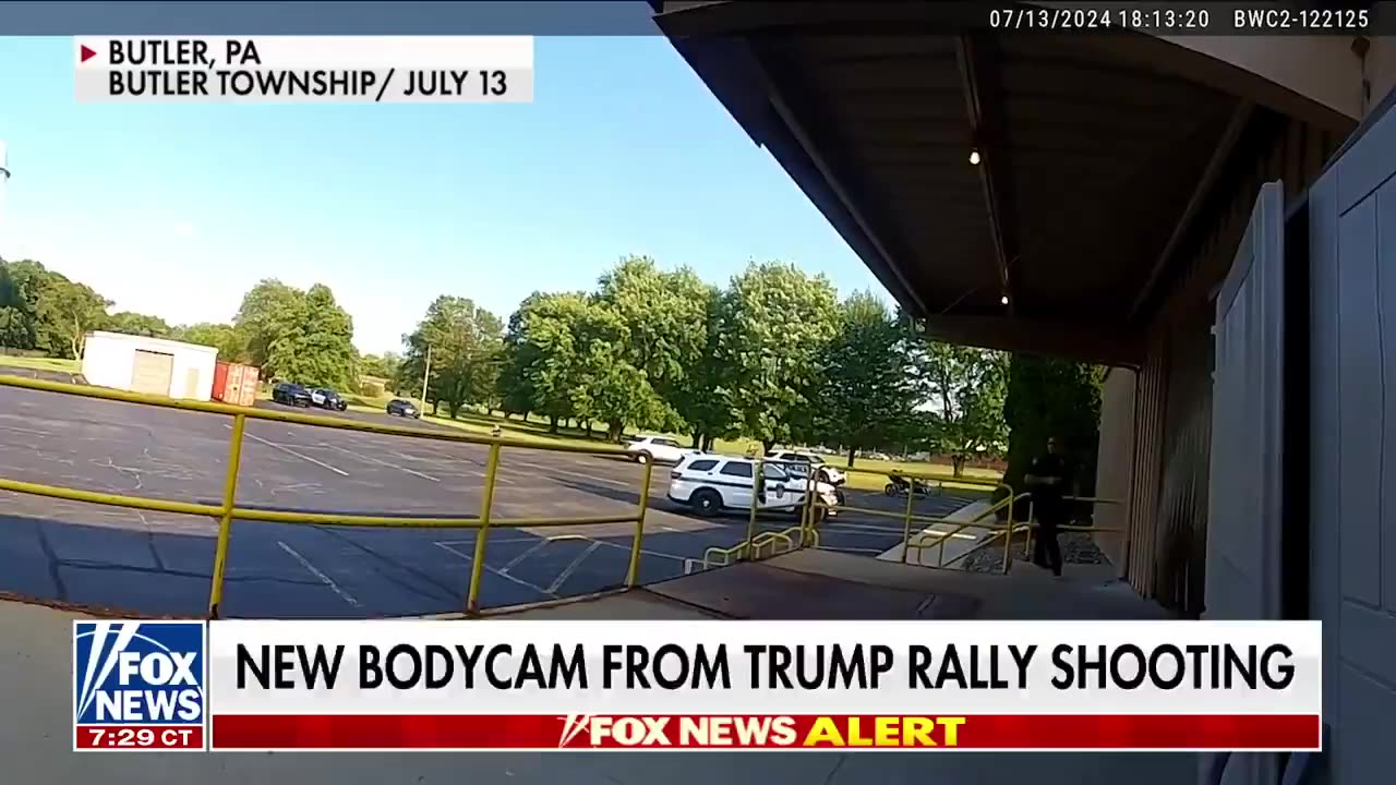 NEW body camera footage out of Butler from the rally that almost took President Trump’s life.