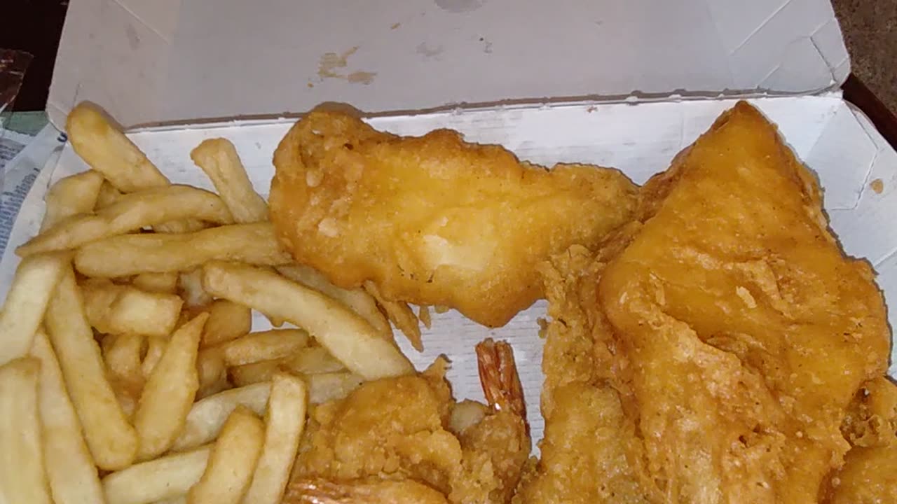 Meal, Long John Silver's, Telegraph Rd, Taylor, MI, 3/19/24