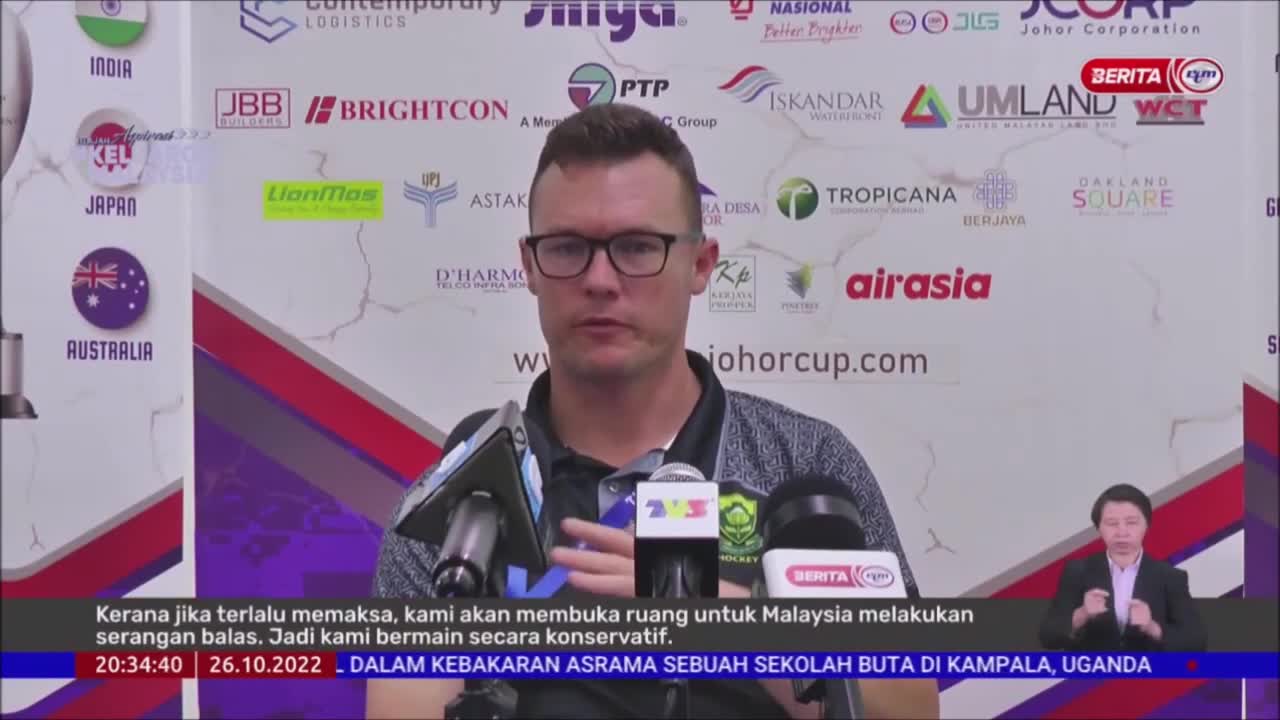 26 OKT 2022-BERITA PERDANA-HOKI PIALA SULTAN JOHOR-YOUNG TIGERS PERLU FOKUS KETAHANAN