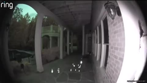 Creepy Ring Doorbell Cam, But No One Is There