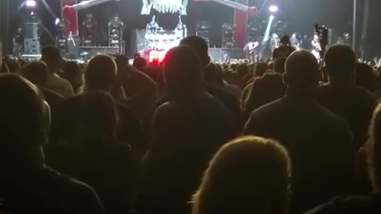 Andrew Ditch Attending A Concert (Video 2 of 9, September 2018)