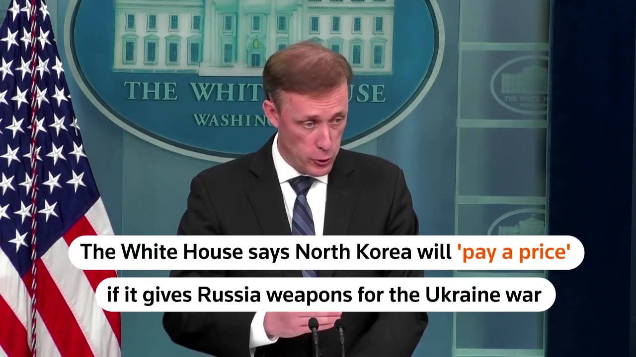North Korea will pay a price for Arming Russia, US says