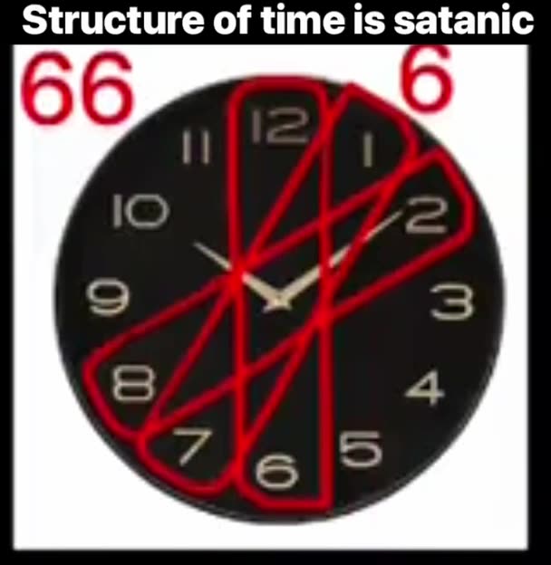 Satanic Clock - Numbers Matter