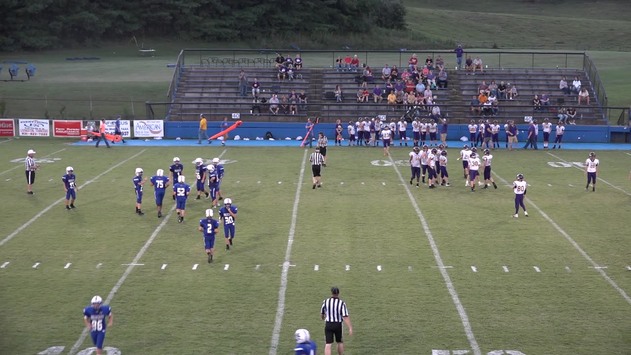 Fentress County Crush Football 8/15/19