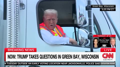 Trump Drives TRASH TRUCK Into Campaign Event After Biden Calls Americans 'Garbage'!