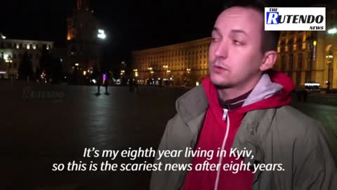 Kyiv residents react to Putin's troop order | TheRutendo