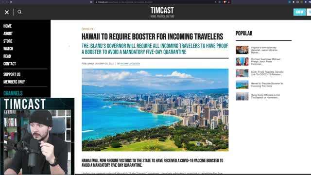 Hawaii Now Requires Vaccine Booster To Enter, CA Proposes DOUBLING Taxes, The U.S. Is Falling Apart