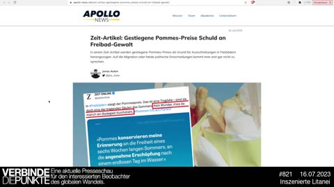 Verbinde die Punkte #821 - Inszenierte Litanei (16.07.2023)