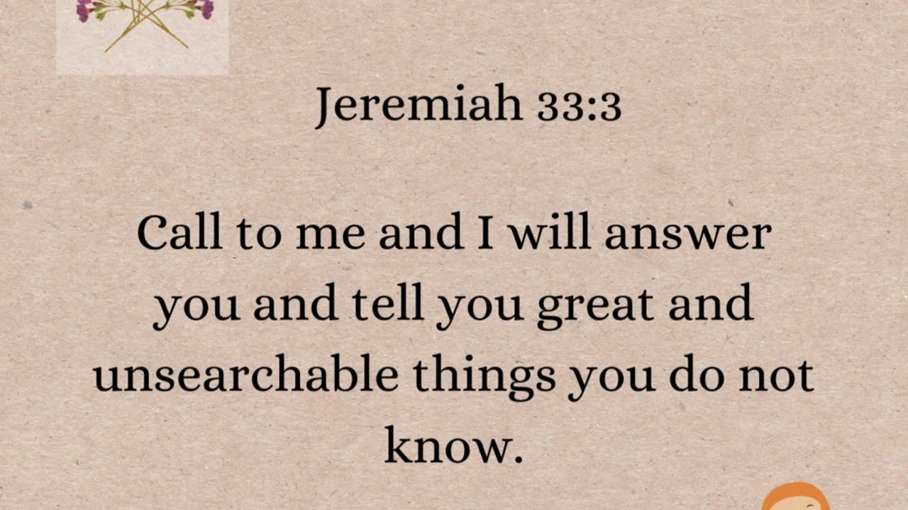 Jeremiah 33:3 verse of the day. #bookofjeremiah #verseoftheday #bibleverse