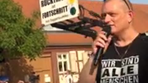 "Wir sind alle Menschen!" Sven Streck 30.o4.2024 Bauernprotest - Altmark