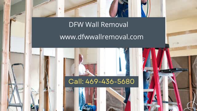 Remove Load Bearing Walls in Dallas