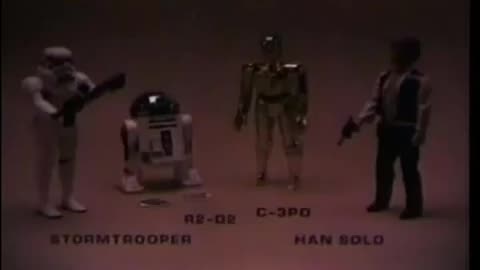 Star Wars 1977 TV Vintage Toy Commercial - Kenner Large Size Action Figures #2