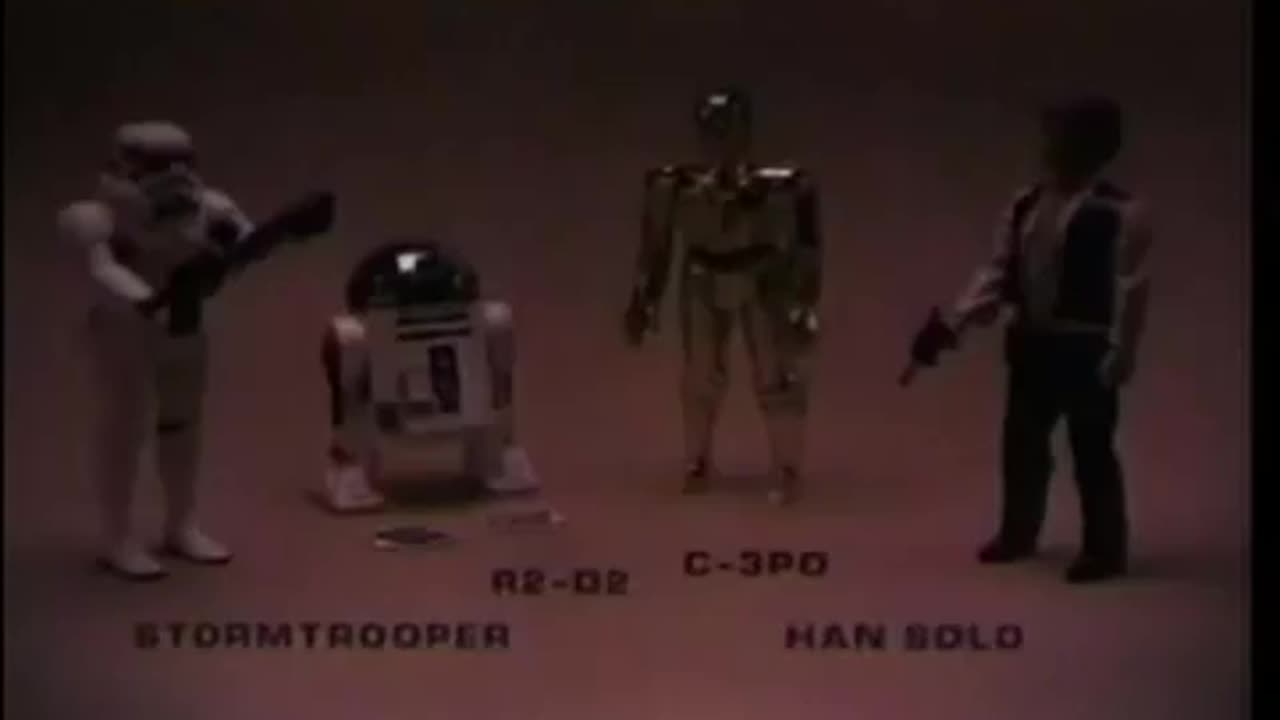 Star Wars 1977 TV Vintage Toy Commercial - Kenner Large Size Action Figures #2