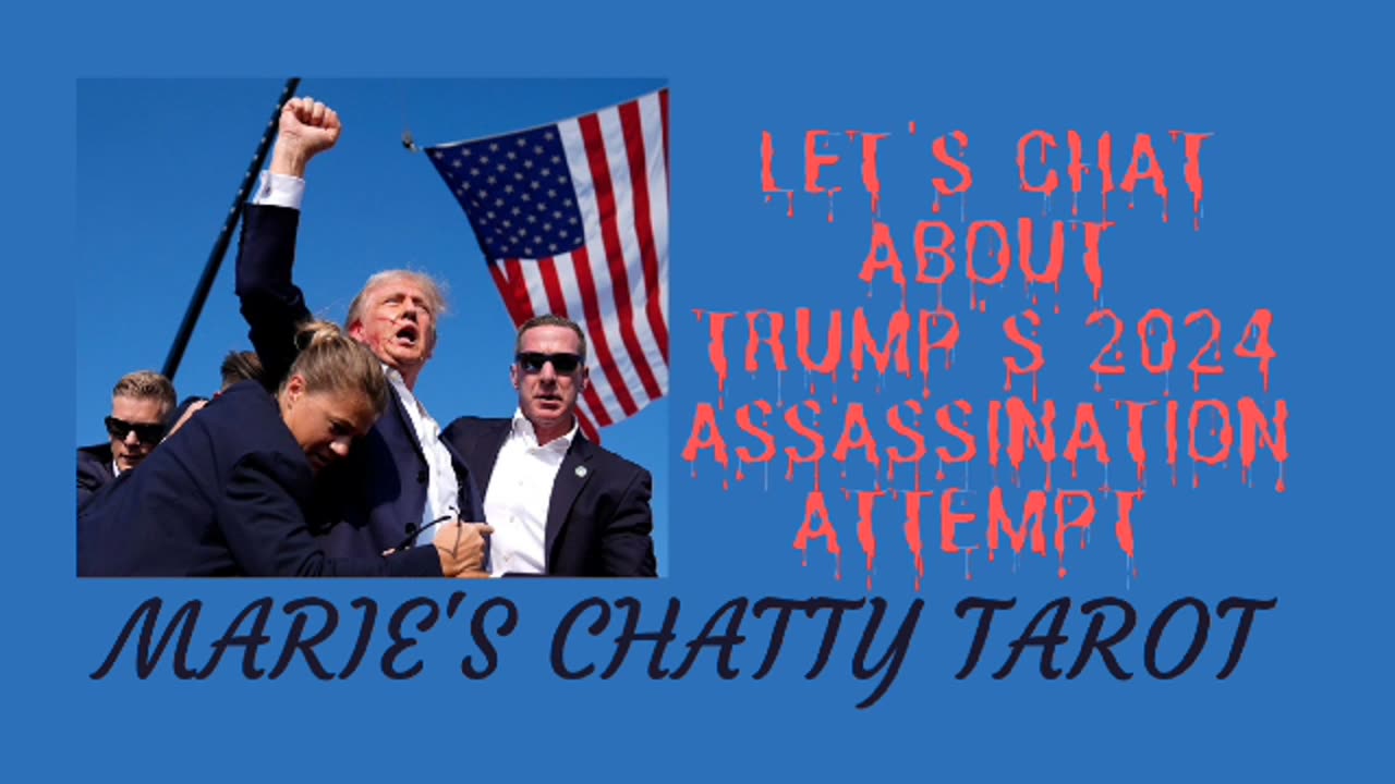 Let's Chat About Trump's 2024 Assassination