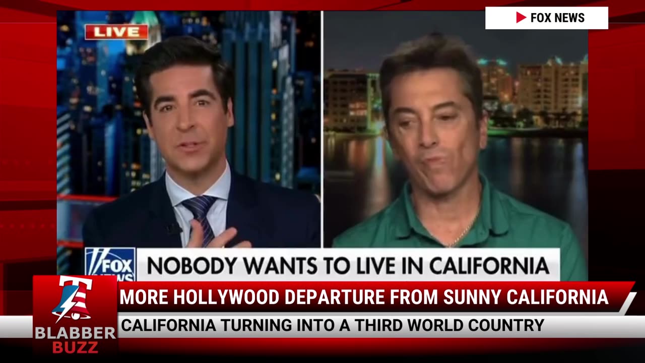 More Hollywood Departure From Sunny California