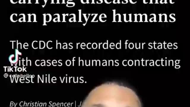 7 states report mosquitoes carrying a disease that has been paralyzing humans, GMO mosquitoes? 🦟 👀