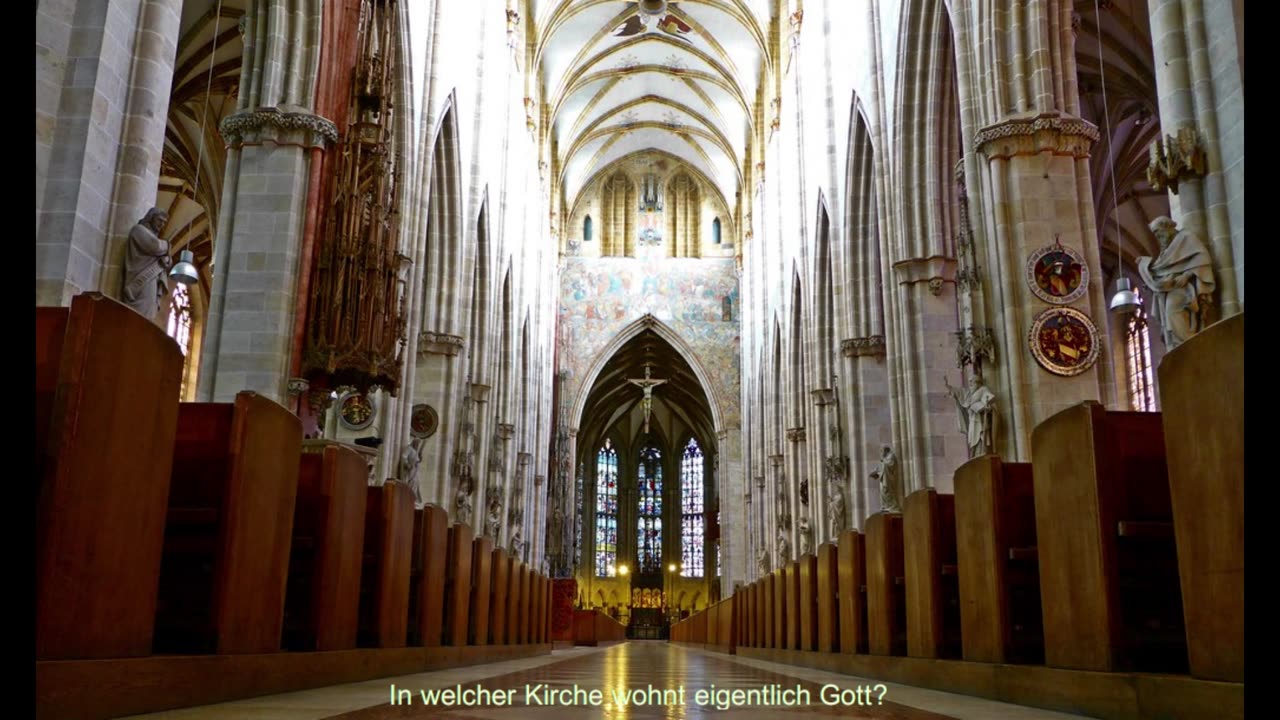 In welcher Kirche wohnt eigentlich Gott?