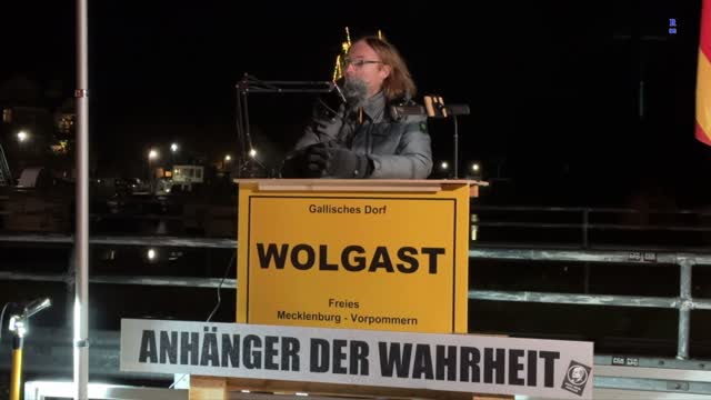 Wolgast - Redebeitrag von Andreas 06-12-2022