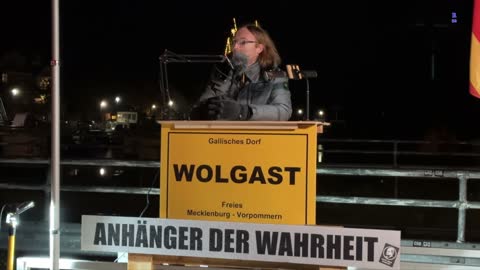 Wolgast - Redebeitrag von Andreas 06-12-2022