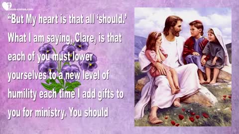 Each of you has received Gifts and is indispensable in My Plan ❤️ Love Letter from Jesus