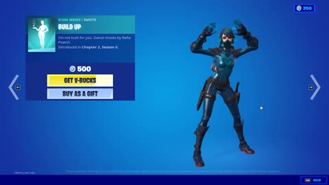 Fortnite "Build Up" emote.